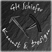 GH Schiefer Kunst & Design - Geburtsplatte